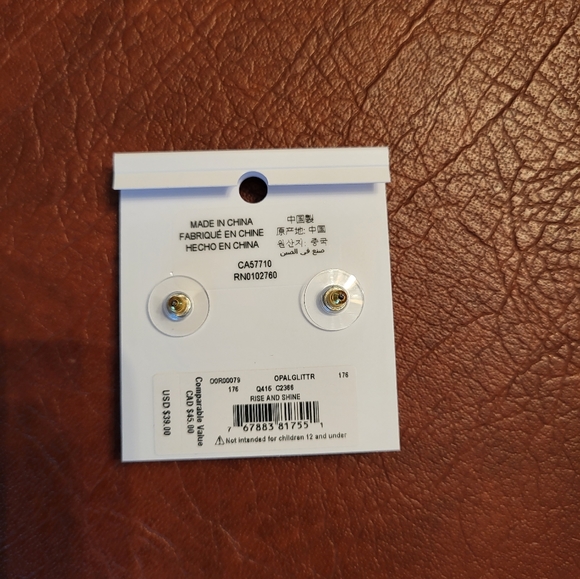 NWT KATE SPADE ♠️ EARRINGS! - Picture 2 of 3